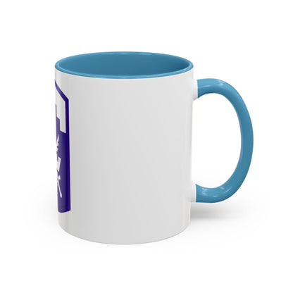 353 Civil Affairs Command (U.S. Army) Accent Coffee Mug
