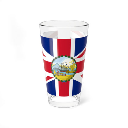 Flag of the Governor of Hong Kong 1955-1959 (China) Pint Glass 16oz