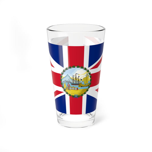 Flag of the Governor of Hong Kong 1955-1959 (China) Pint Glass 16oz