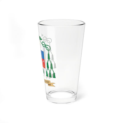 Escudo de Jesús Rico García (Spain) (Coat of Arms) Pint Glass 16oz