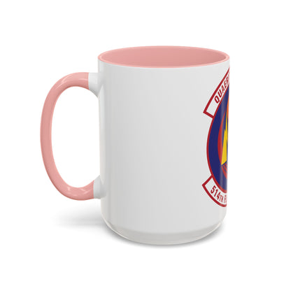 514th Flight Test Squadron (U.S. Air Force) Accent Coffee Mug