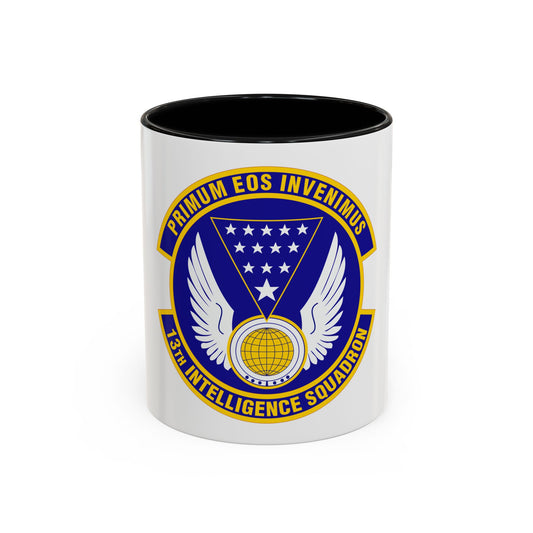 13 Intelligence Squadron ACC (U.S. Air Force) Accent Coffee Mug
