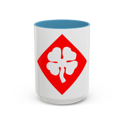 Fourth United States (U.S. Army) Accent Coffee Mug