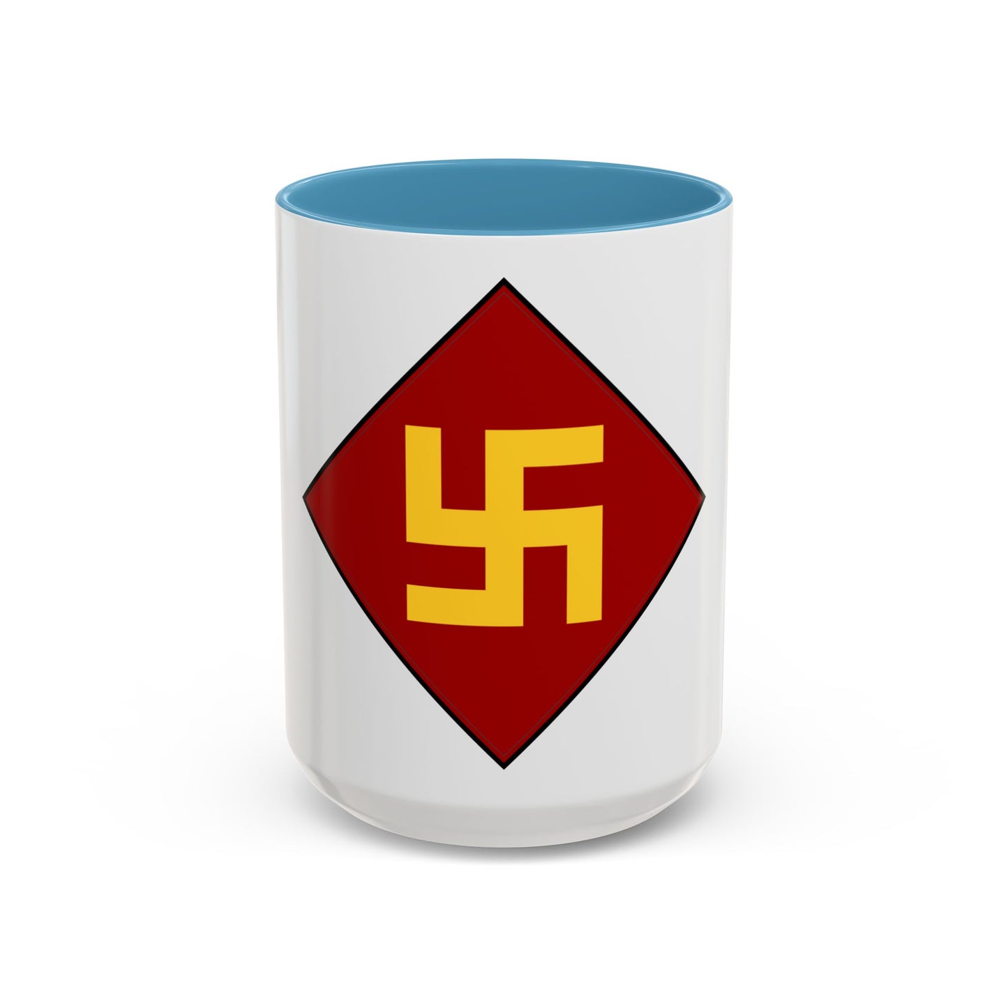 Patch of the 45th Infantry Division 19241939 (U.S. Army) Accent Coffee Mug