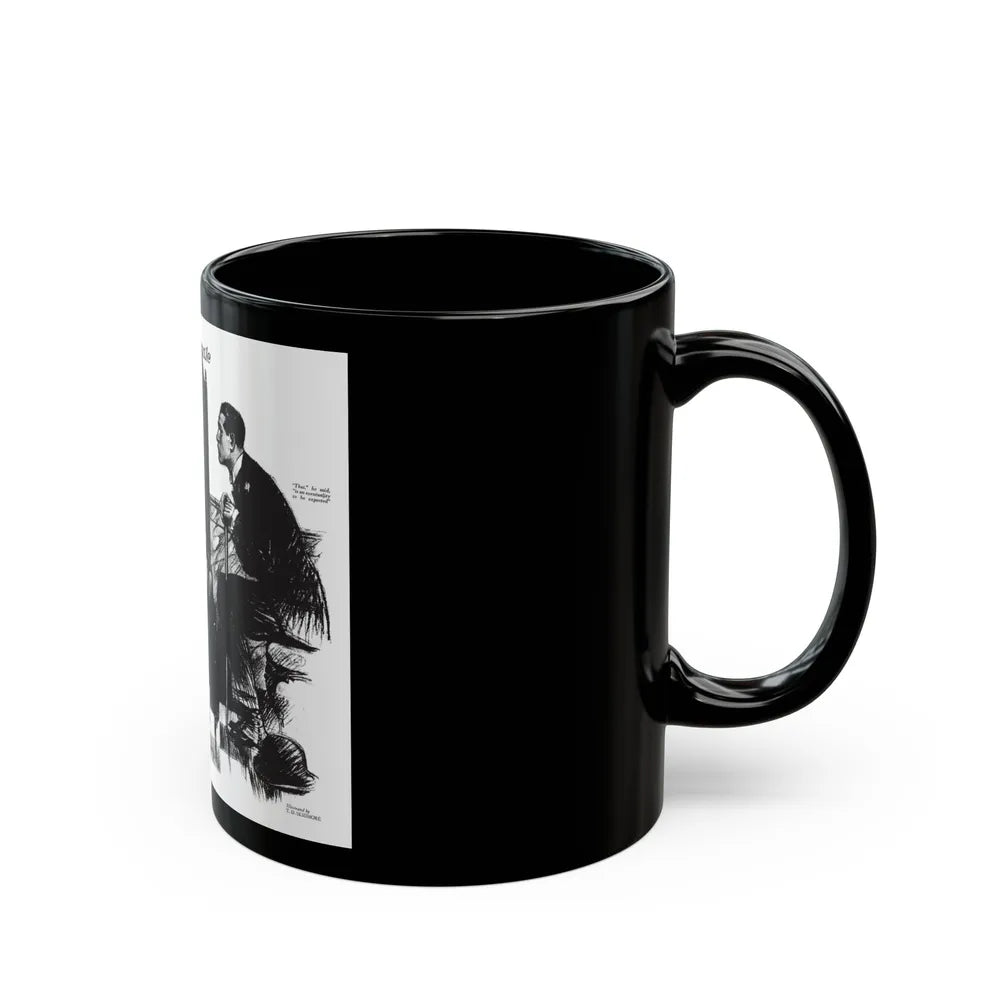 Free, White and Female (7), Collier's, March 31, 1928 - Black Coffee Mug-Go Mug Yourself