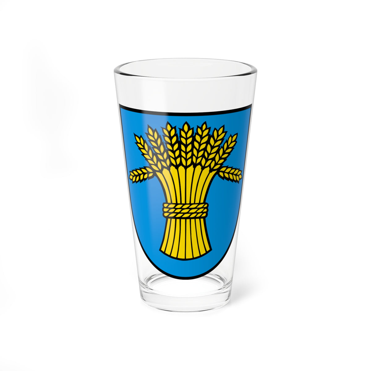 Wappen Rüfenach AG (Switzerland) (Coat of Arms) Pint Glass 16oz