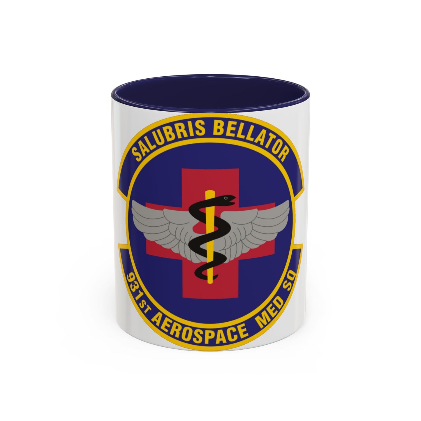 931 Aerospace Medicine Squadron AFRC (U.S. Air Force) Accent Coffee Mug