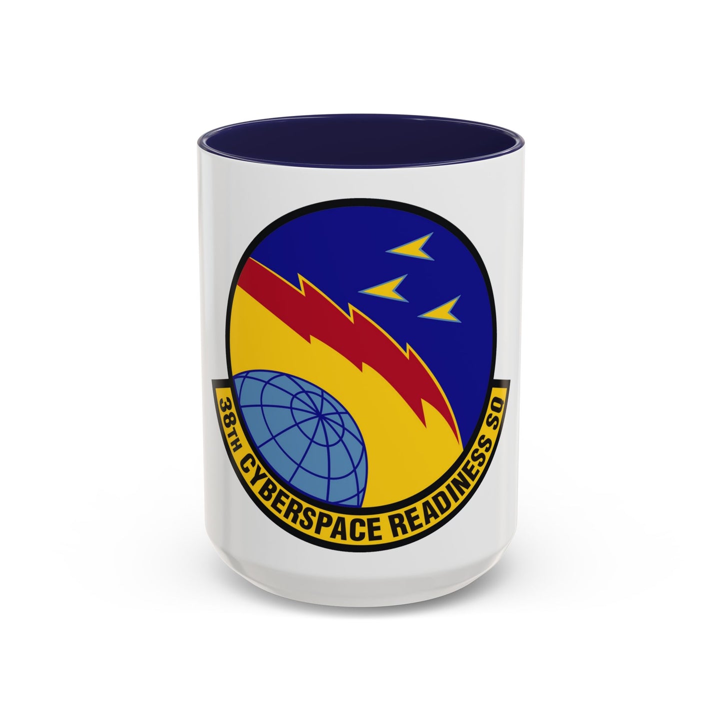 38th Cyberspace Readiness Squadron (U.S. Air Force) Accent Coffee Mug