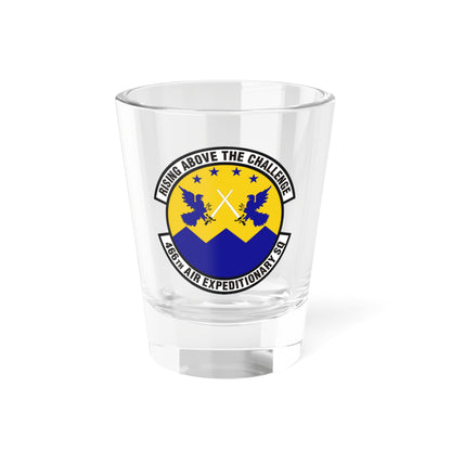 466th Air Expeditionary Squadron (U.S. Air Force) Shot Glass 1.5oz