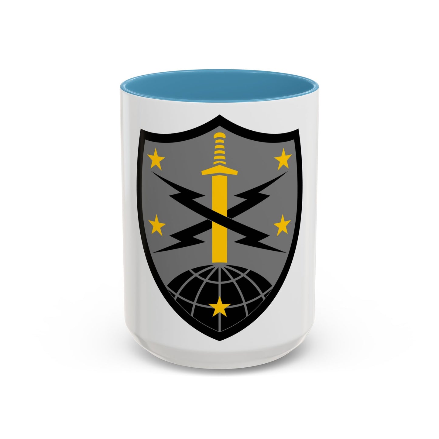 91 Cyber Brigade 2 (U.S. Army) Accent Coffee Mug