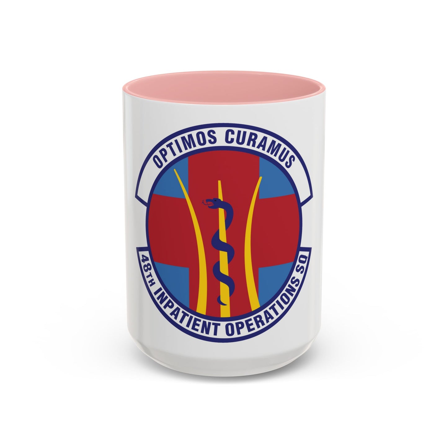 48th Inpatient Operations Squadron (U.S. Air Force) Accent Coffee Mug