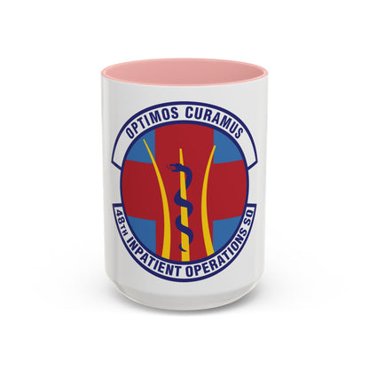 48th Inpatient Operations Squadron (U.S. Air Force) Accent Coffee Mug