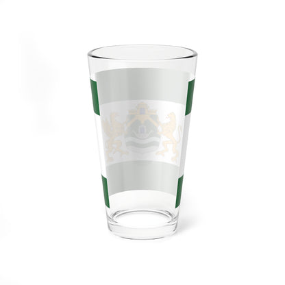 Flag of the 9th District of Budapest 1999-2015 (Hungary) Pint Glass 16oz