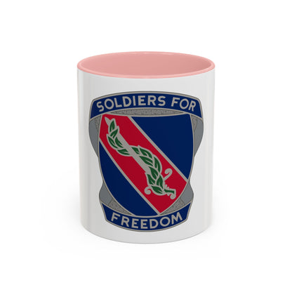 43rd Adjutant General Battalion (U.S. Army) Accent Coffee Mug