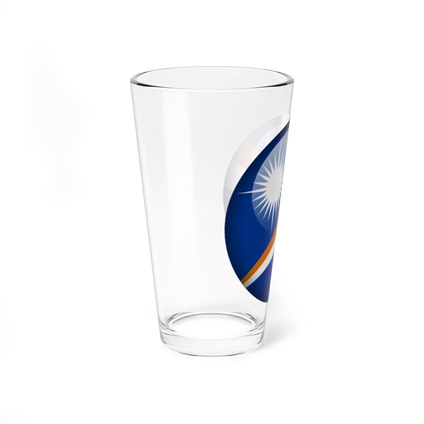 Flag orb Marshall Islands (Marshall Islands) Pint Glass 16oz