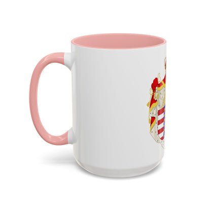 Coat of arms of Jadwiga of Poland - Accent Coffee Mug