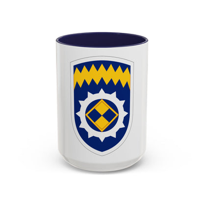 Alaska Support Command (U.S. Army) Accent Coffee Mug