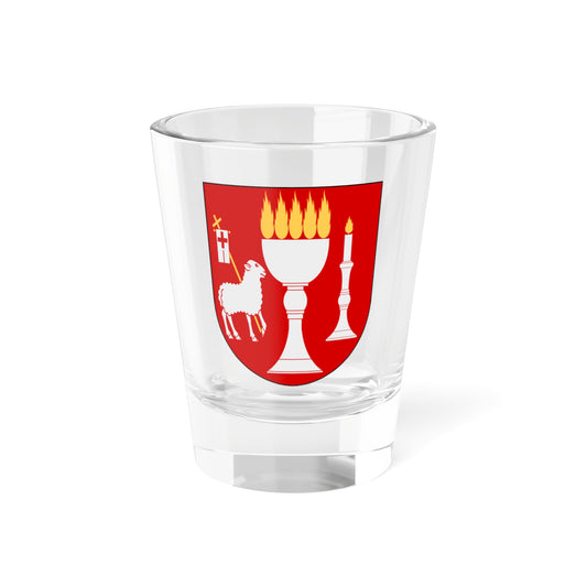 Kalmar stift vapen (Sweden) (Coat of Arms) Shot Glass 1.5oz