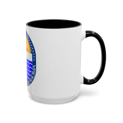 Seal of Tulsa Oklahoma - Accent Coffee Mug