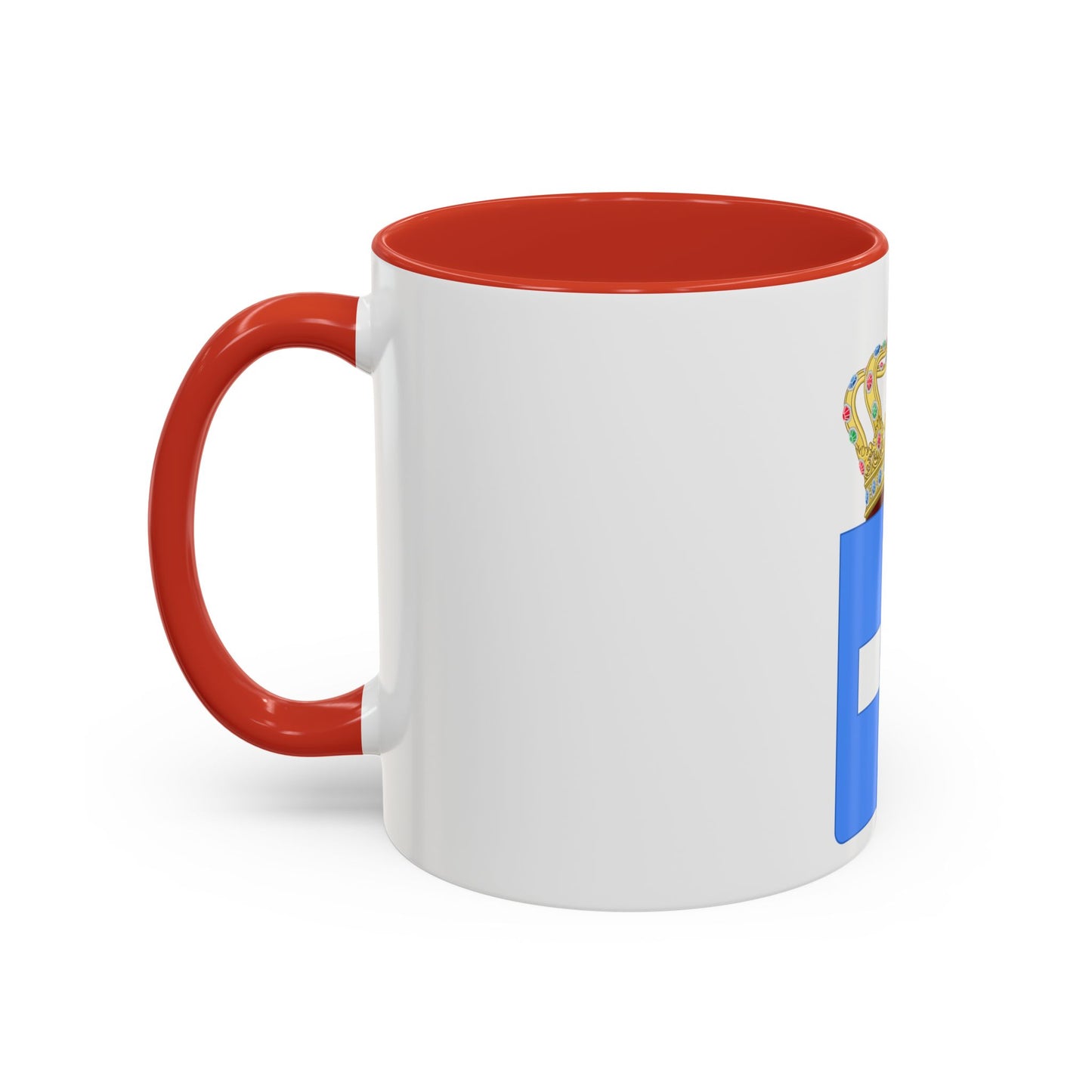 Lesser Coat of Arms of Greece (Wittelsbach) - Accent Coffee Mug