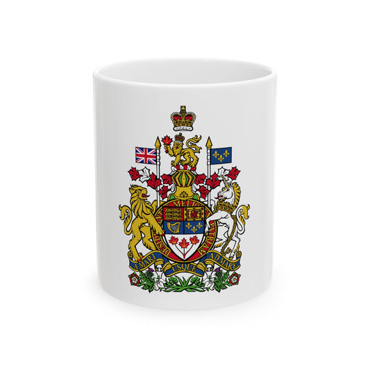 Coat of arms of Canada - White Coffee Mug