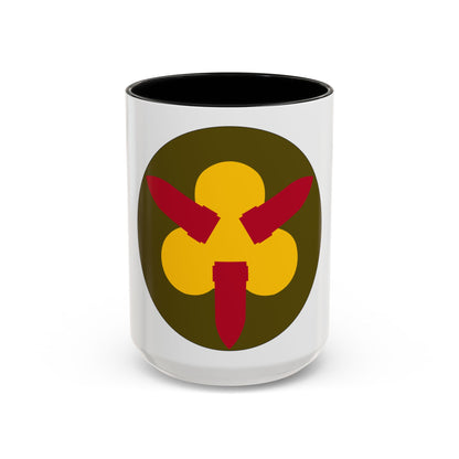 Chesapeake Bay Frontier Defense Sector (U.S. Army) Accent Coffee Mug