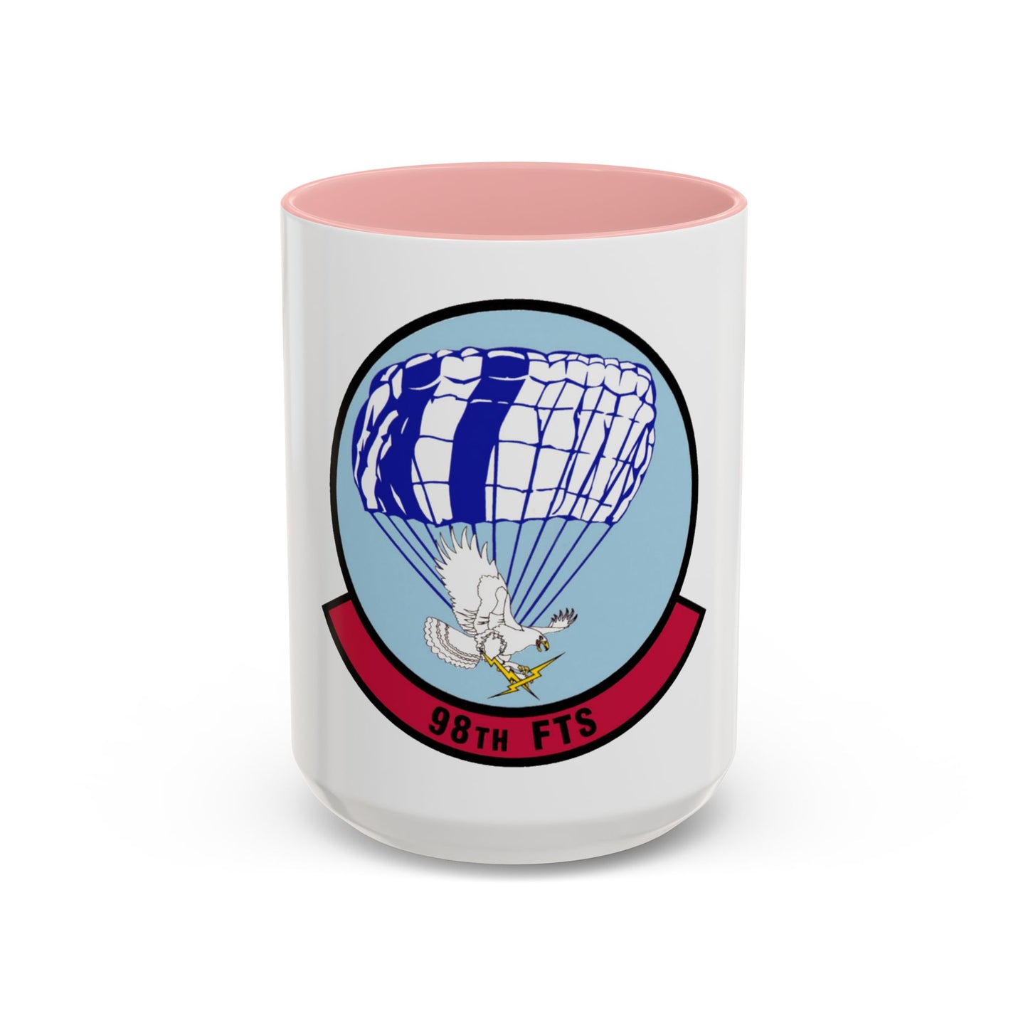 98 Flying Training Squadron AETC (U.S. Air Force) Accent Coffee Mug