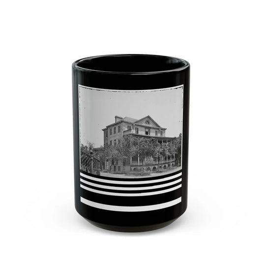 Charleston, S.C. Ex-Governor William Aiken's House (48 Elizabeth Street) (U.S. Civil War) Black Coffee Mug-15oz-Go Mug Yourself