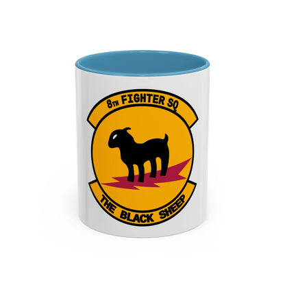8th Fighter Squadron (U.S. Air Force) Accent Coffee Mug
