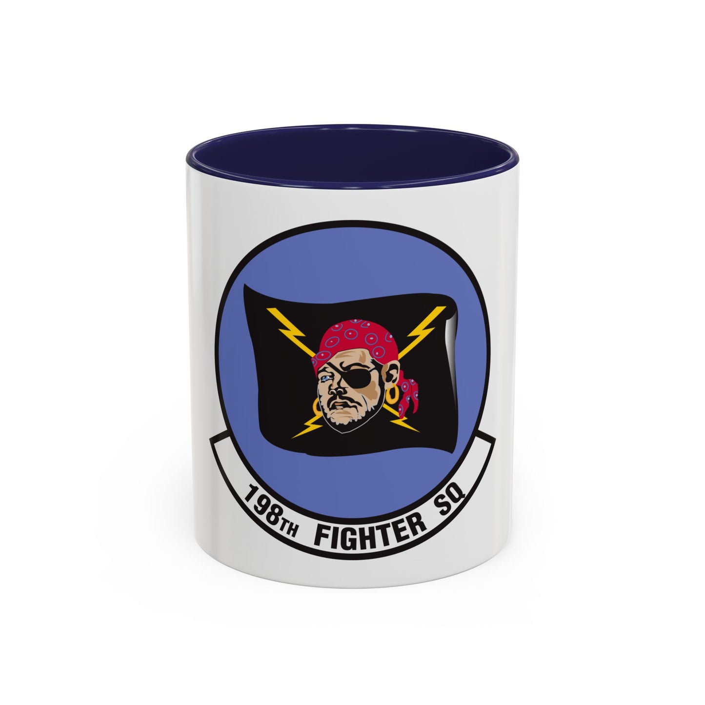 198 Fighter Squadron (U.S. Air Force) Accent Coffee Mug