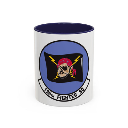 198 Fighter Squadron (U.S. Air Force) Accent Coffee Mug