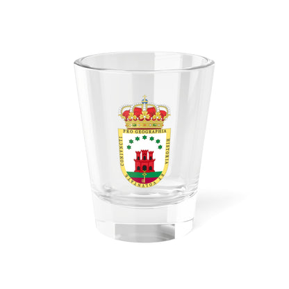 Coat of Arms of the Gibraltar Countryside Commonwealth - Shot Glass 1.5oz