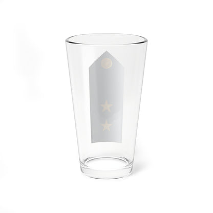 08.AlgAF 1LT (Algeria) (Military Rank) Pint Glass 16oz
