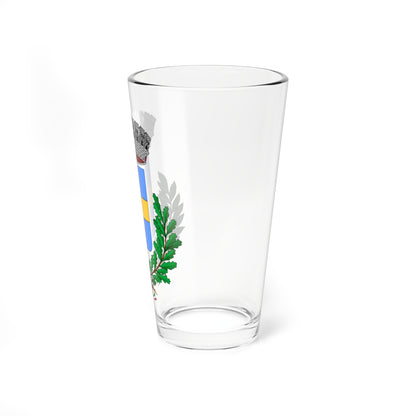 Conegliano-Stemma corona da comune (Italy) (Coat of Arms) Pint Glass 16oz
