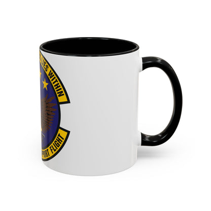 116th Mission Support Flight (U.S. Air Force) Accent Coffee Mug