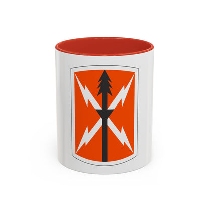 516 Signal Brigade 3 (U.S. Army) Accent Coffee Mug