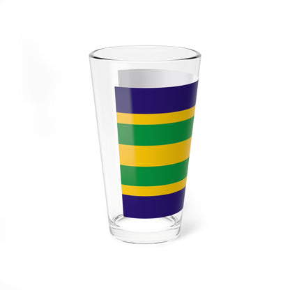 Flag of the Bari people (South Sudan) Pint Glass 16oz