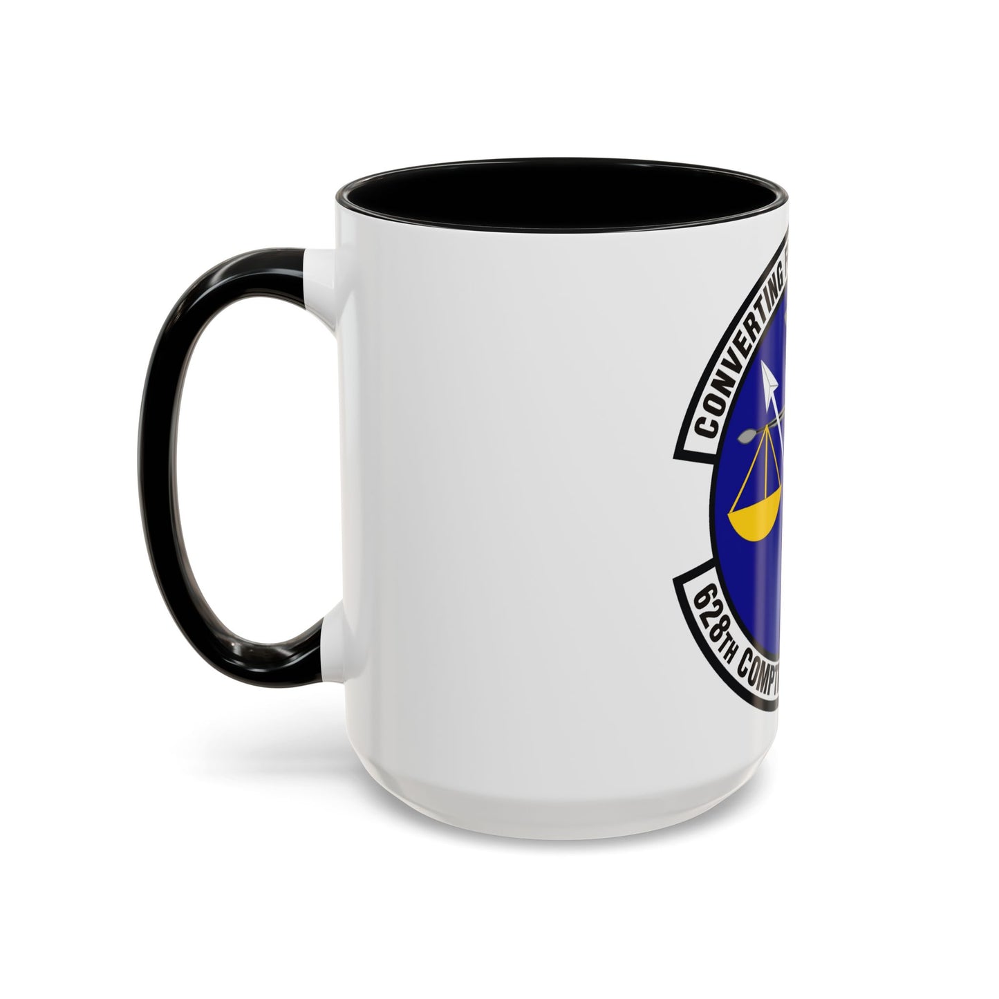 628th Comptroller Squadron (U.S. Air Force) Accent Coffee Mug