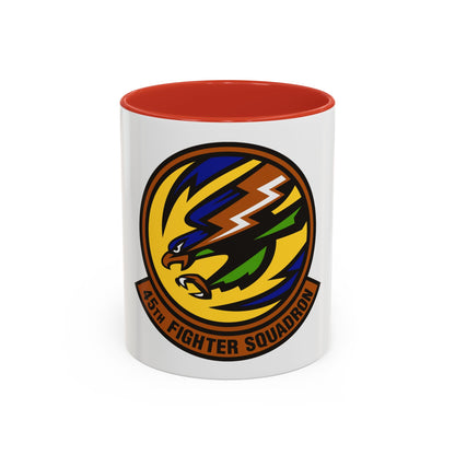 45th Fighter Squadron (U.S. Air Force) Accent Coffee Mug