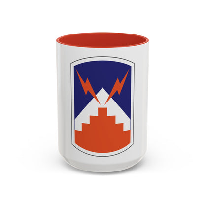 7th Signal Brigade (U.S. Army) Accent Coffee Mug