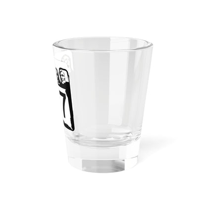 SD 147 1960 (South Dakota) (Road Sign) Shot Glass 1.5oz