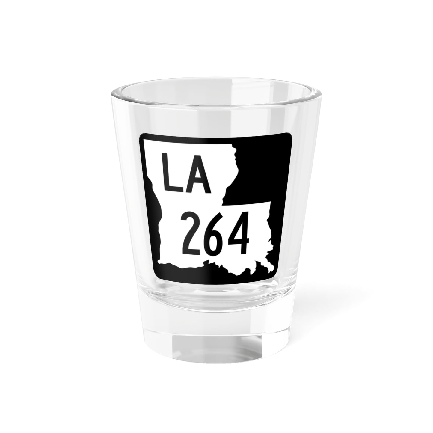 Louisiana 264 2008 (Louisiana) (Road Sign) Shot Glass 1.5oz