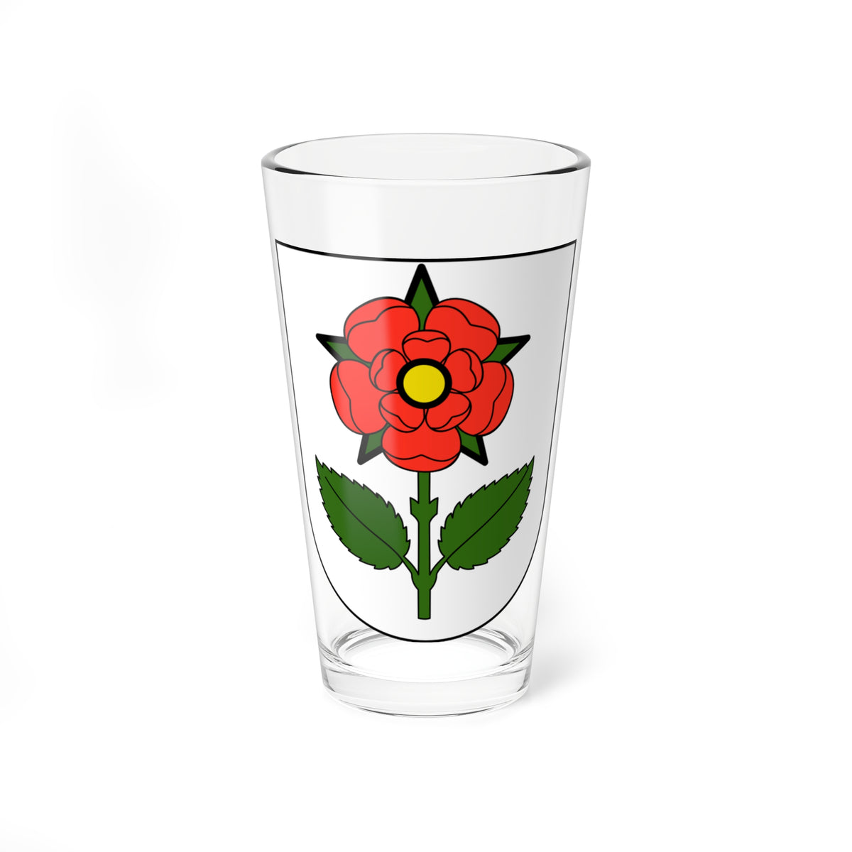Rüschlikon-blazon (Switzerland) (Coat of Arms) Pint Glass 16oz