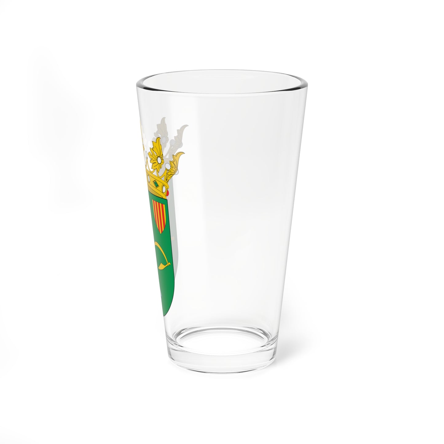 Escudo de Aladrén (Spain) (Coat of Arms) Pint Glass 16oz