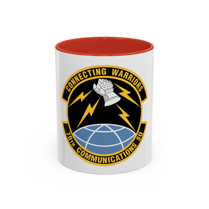 70th Communications Squadron (U.S. Air Force) Accent Coffee Mug
