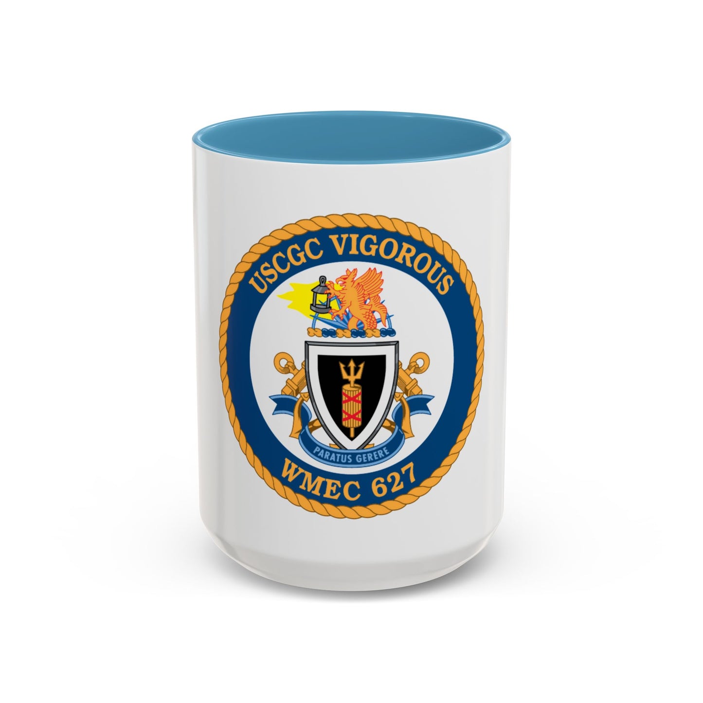 USCGC Vigorous WMEC 627 (U.S. Coast Guard) Accent Coffee Mug