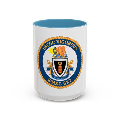 USCGC Vigorous WMEC 627 (U.S. Coast Guard) Accent Coffee Mug
