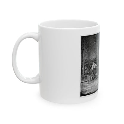 Petersburg, Va. Company A, U.S. Engineer Battalion (U.S. Civil War) White Coffee Mug