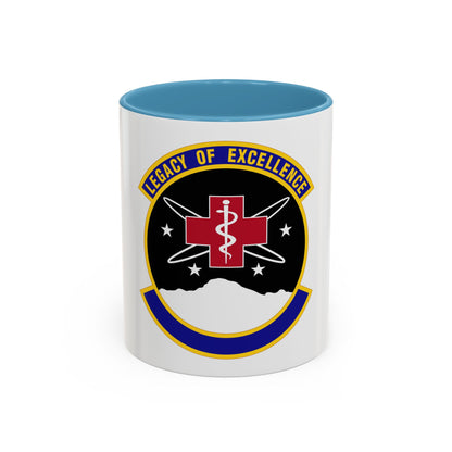 21 Healthcare Operations Squadron USSF (U.S. Air Force) Accent Coffee Mug