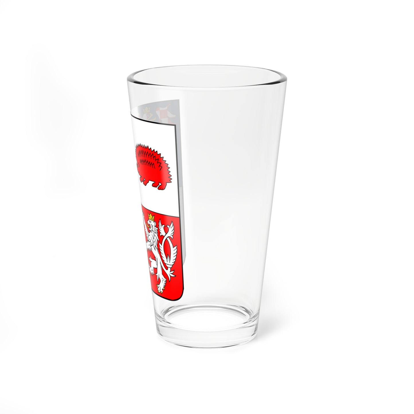 Vysocina Region CoA CZ (Czech Republic) (Coat of Arms) Pint Glass 16oz